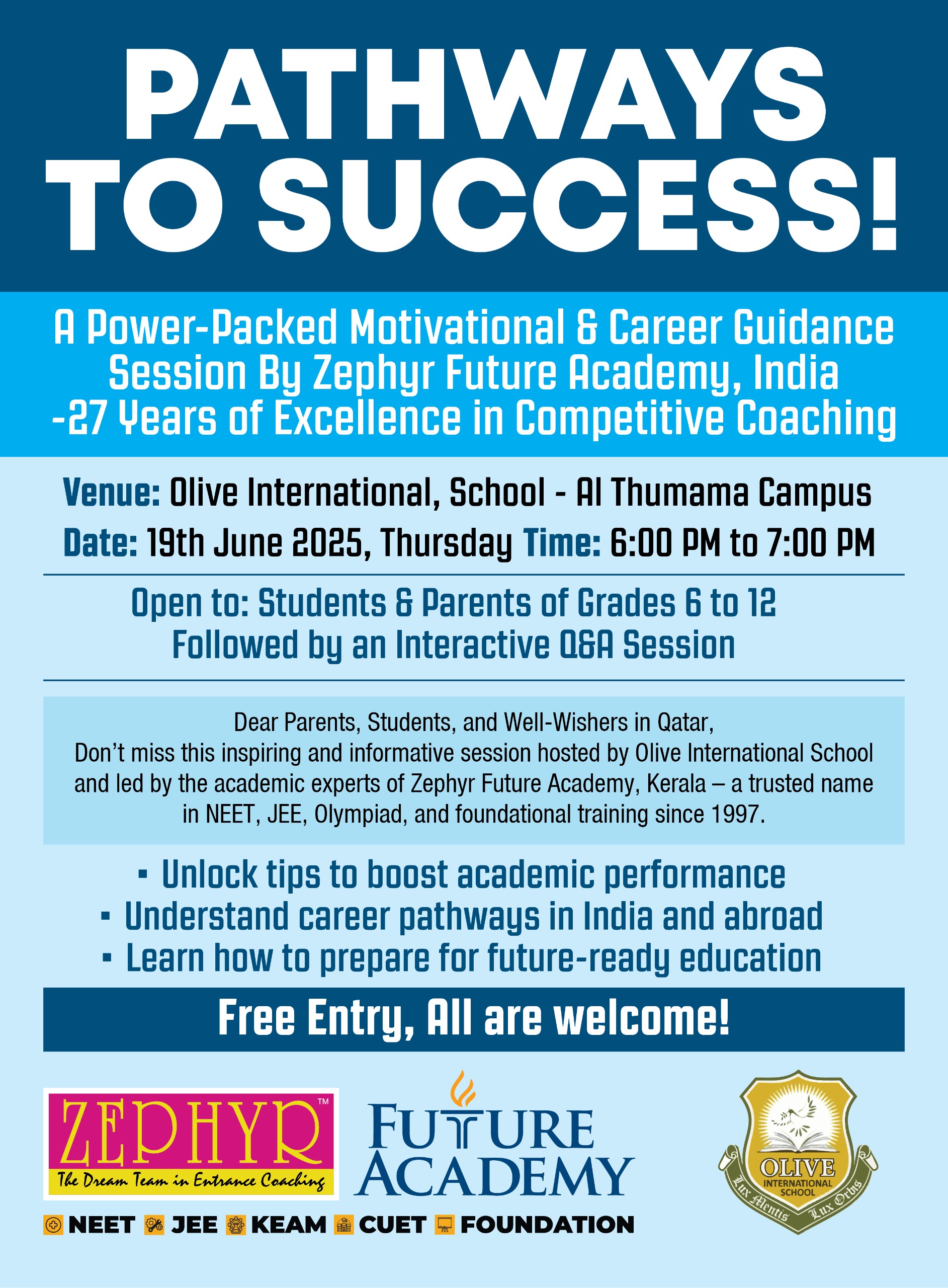 Entrance Coaching Program